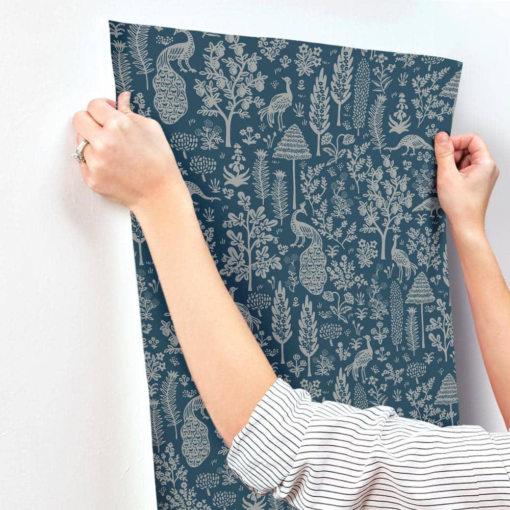 Menagerie Toile 27" L x 27" W Smooth Wallpaper Roll