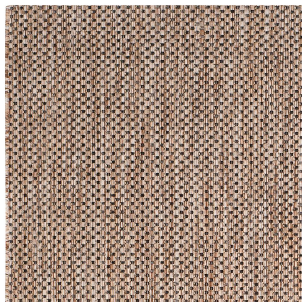Courtyard CY8521 Power Loomed Indoor/Outdoor Area Rug - Natural/Black - 4'x5'7" - Safavieh..