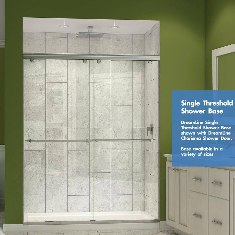 SlimLine 48" x 32" Single Threshold Shower Base