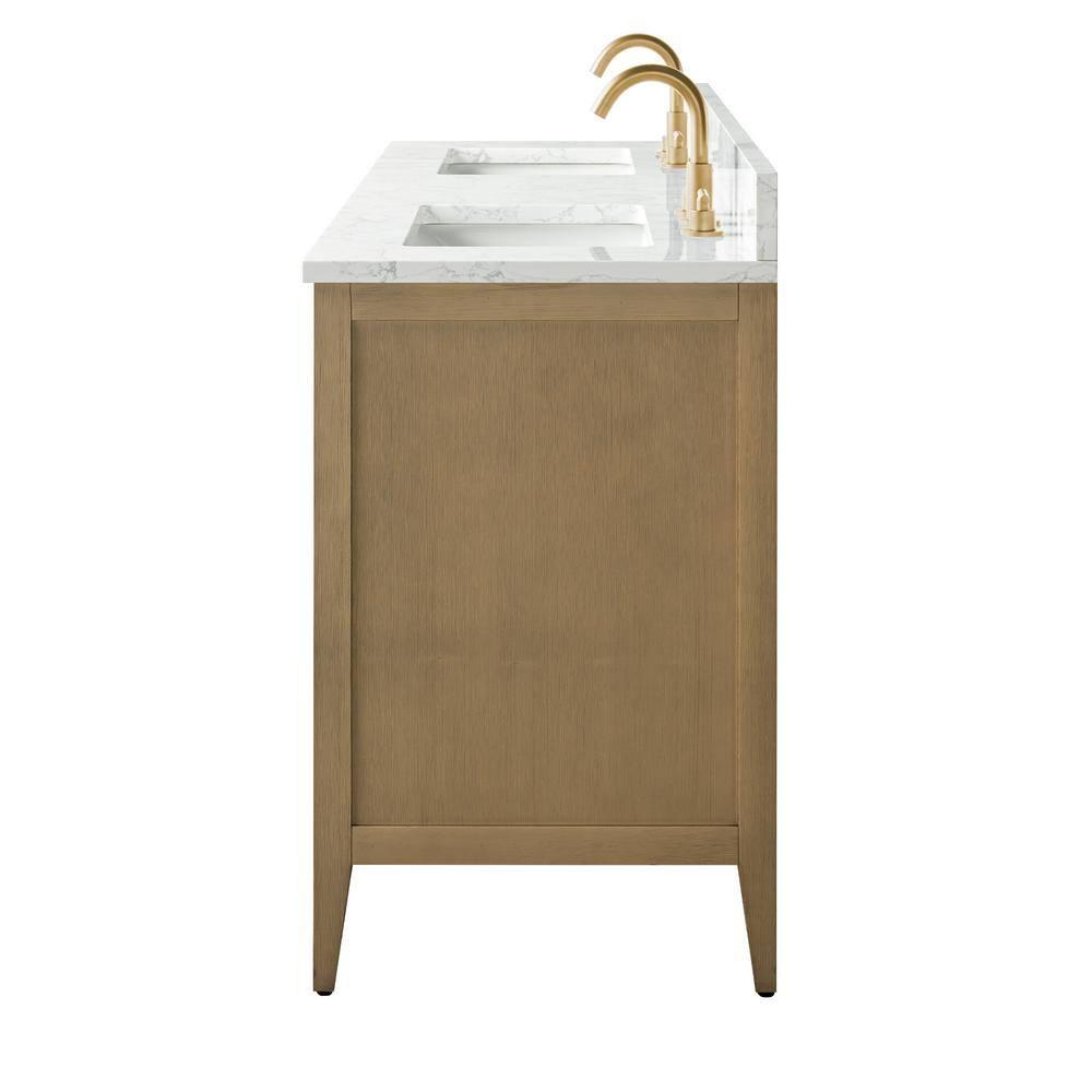 60" Double Bathroom Vanity Set