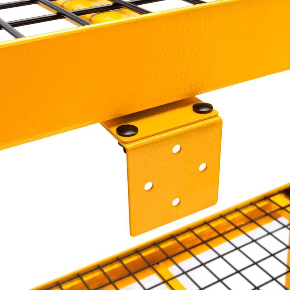 DEWALT 41590 3 Shelf Wire Deck Industrial Storage Rack, 50"W x 18"D x 48"H