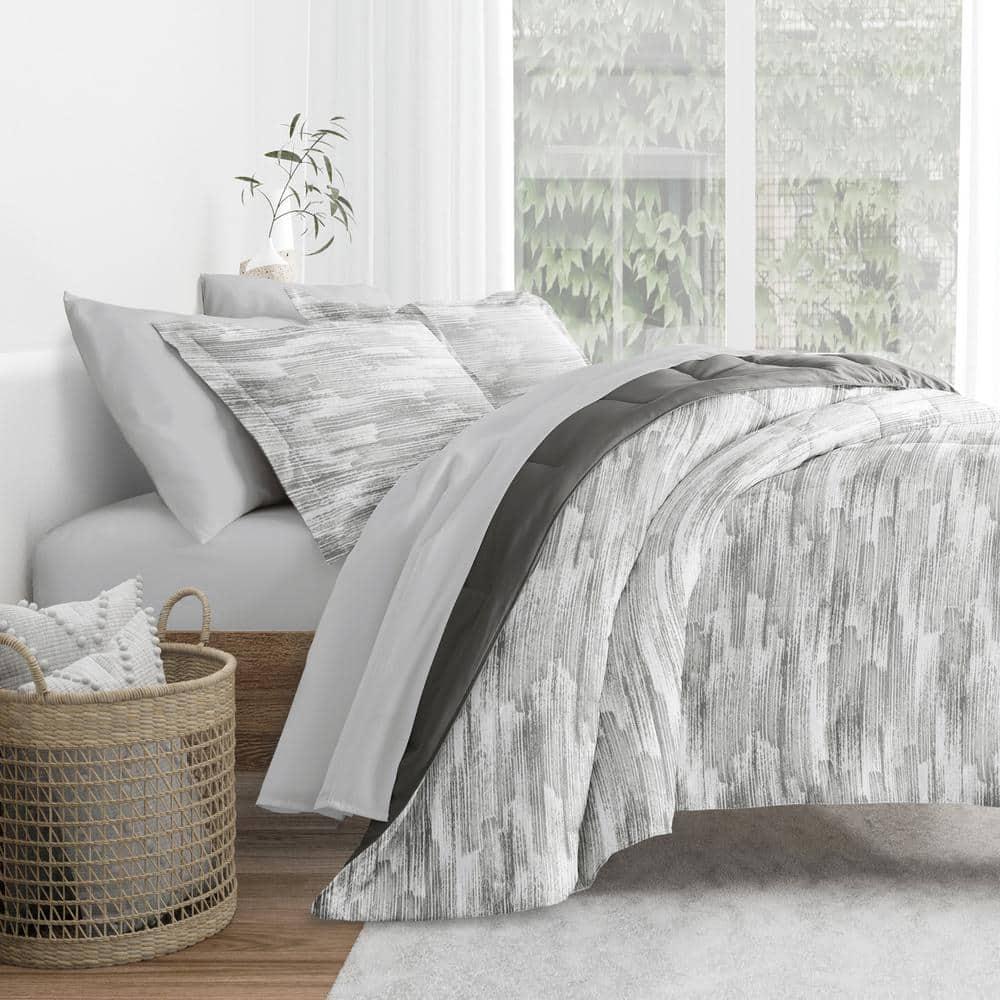 7-Piece Bedding Bundle - Pattern Comforter and Sheet Set