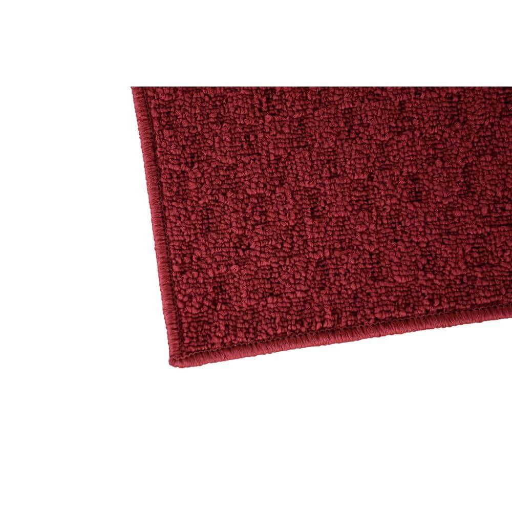 Garland Rug Town Square Polypropylene Chili Red Indoor Area Rug, 8' x 10'
