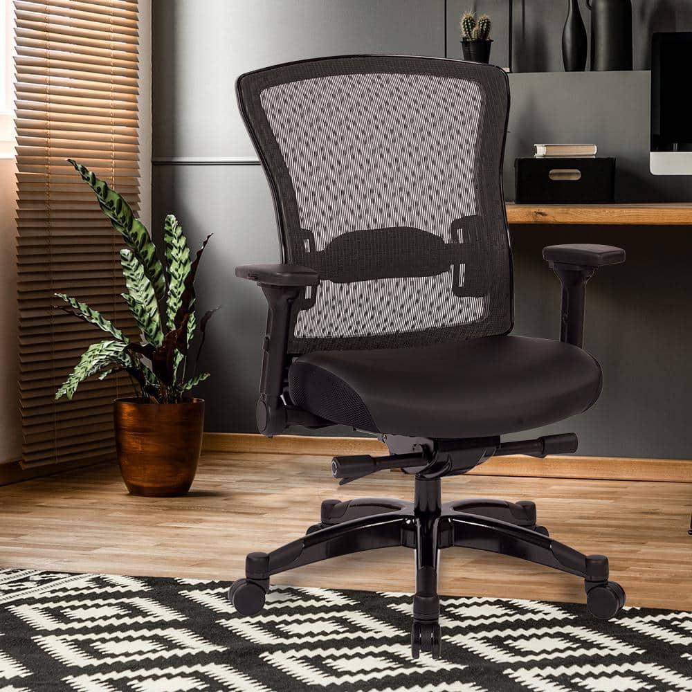 SPACE Seating Executive Bonded Leather Back Chair