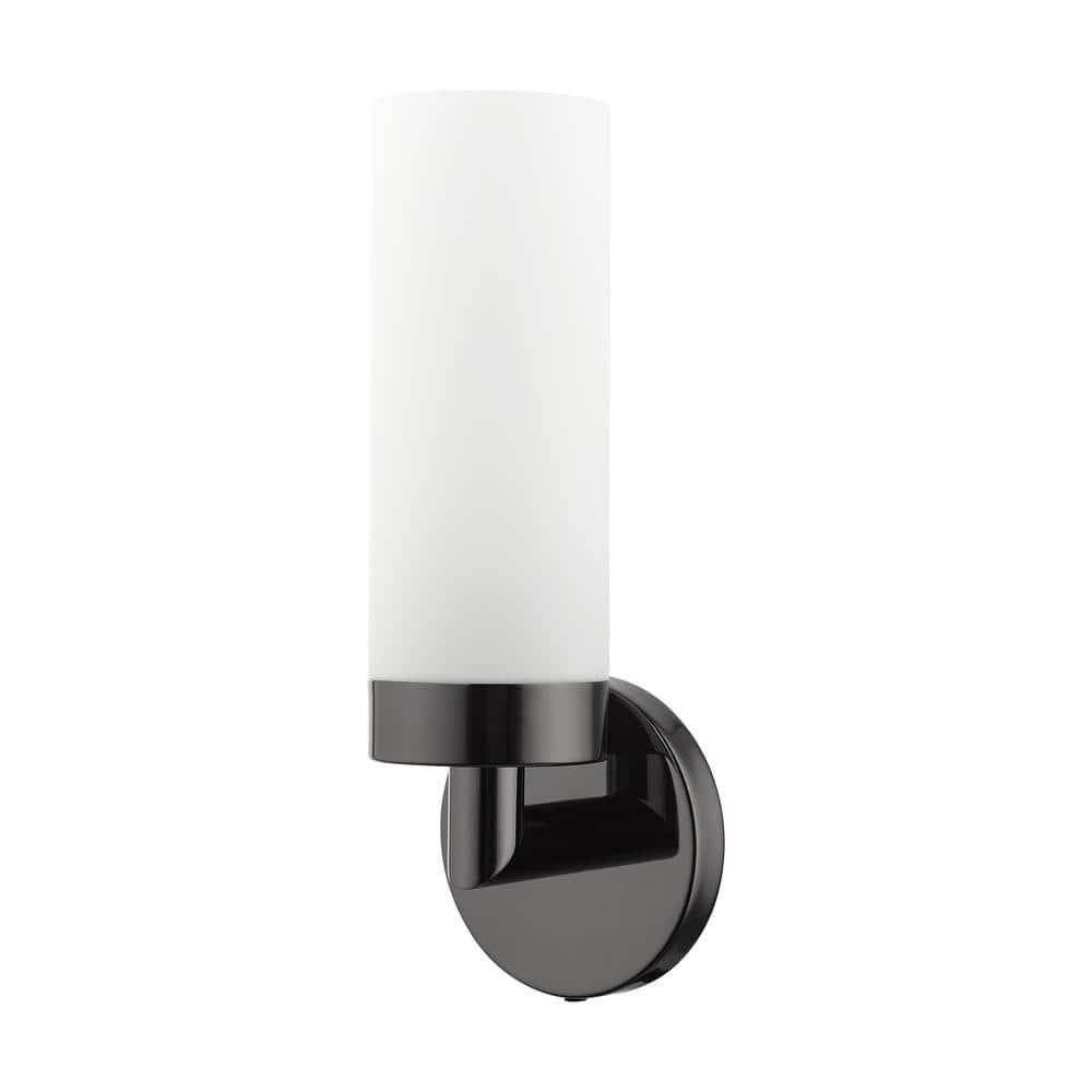 Livex Lighting Aero 1 - Light Sconce in  Black Chrome