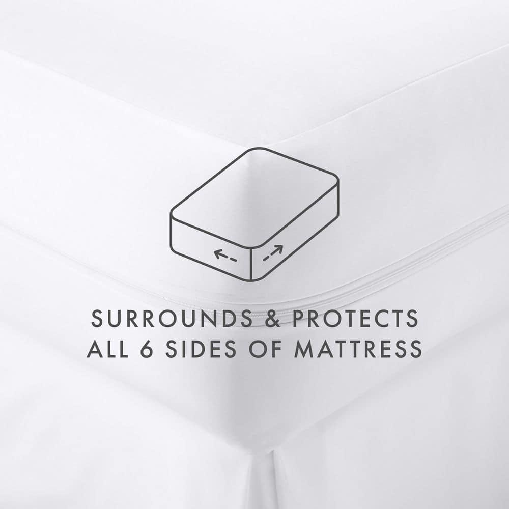 IEnjoy Home Waterproof Zipper Mattress Protector Case Pack