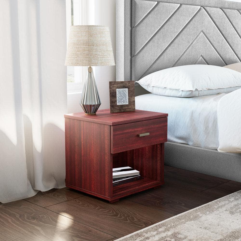 Boyd Sleep Novara Single Drawer Low Profile Nightstand