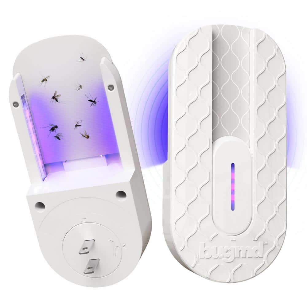 BugMD Fly Trap Indoor, Gnat Traps for House Indoor, Fruit Fly Trap, Gnat Killer Indoor, Plug in Bug Catcher, Indoor Fly Trap, Insect Traps Indoor, Fly Traps Indoor for Safer Home, Fruit Fly Killer