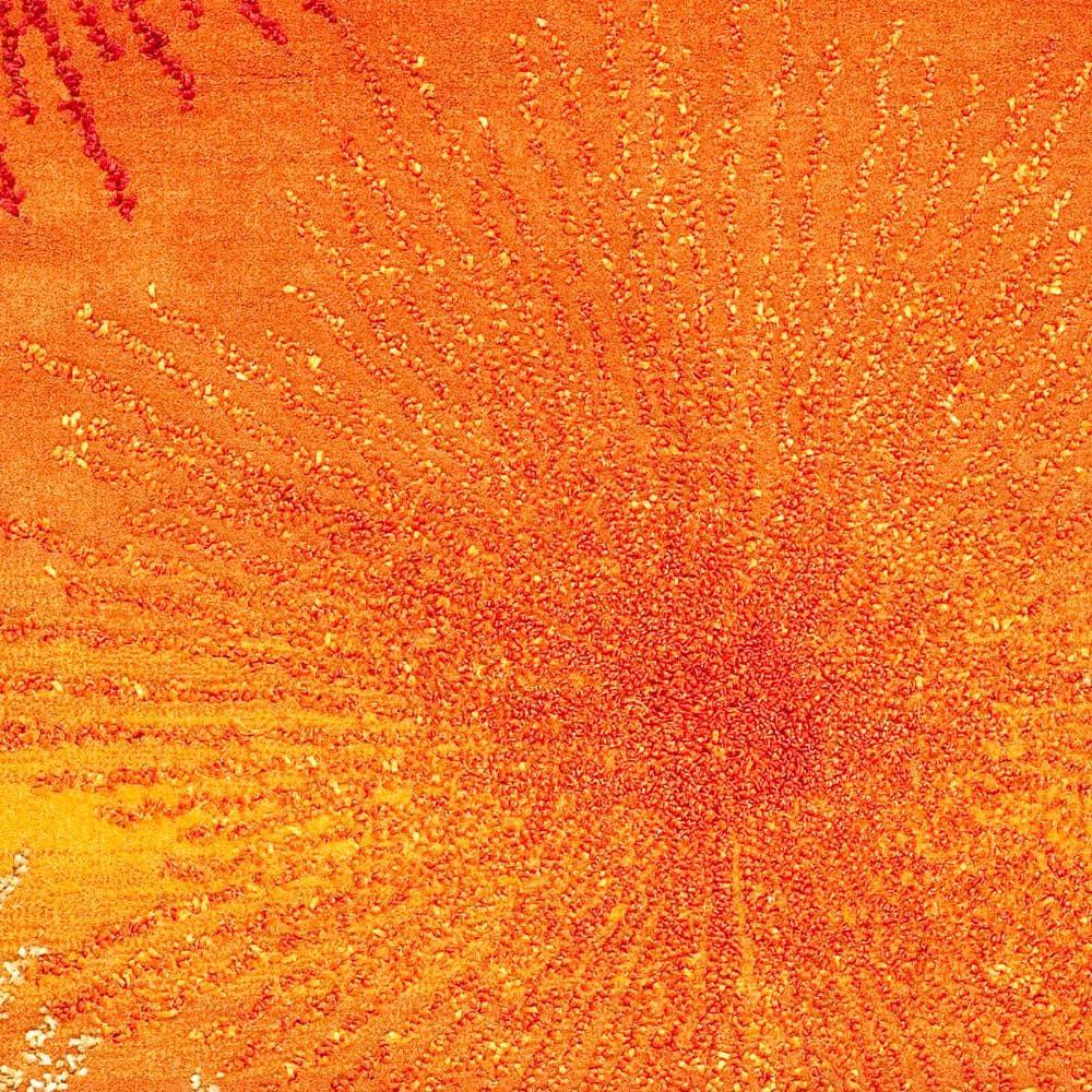 Soho SOH712 Hand Tufted Indoor Area Rug - Rust/Multi - 5'x8' - Safavieh.