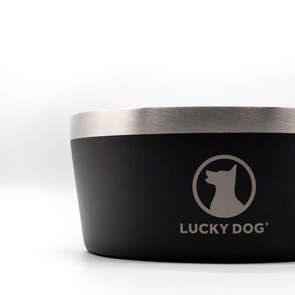 Lucky Dog Lucky Dog INDULGE 8 Double Wall Stainless Steel Dog Bowl