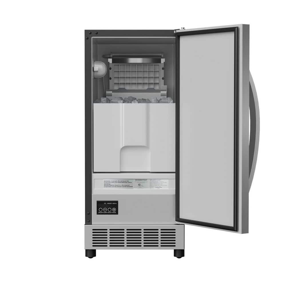 EdgeStar EdgeStar 50 Lb. Daily Production Cube Clear Ice Freestanding Ice Maker