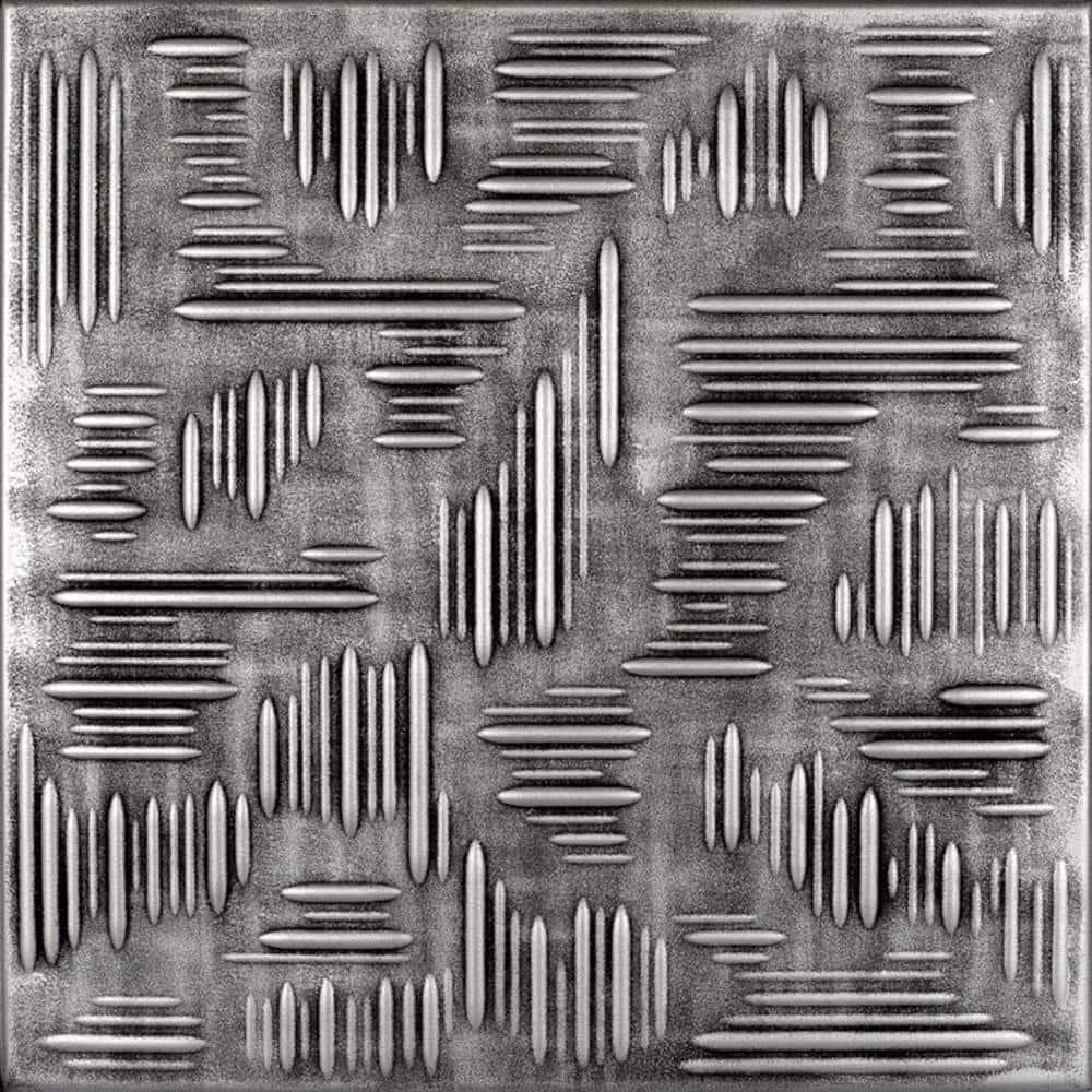 Country Wheat 1.6 ft. x 1.6 ft. Polystyrene Glue-up Ceiling Tile