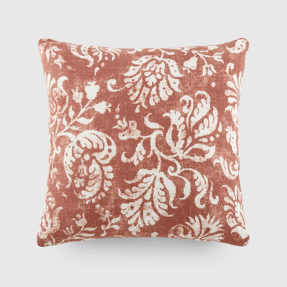 Cotton Throw Square Pillow Cover & Insert