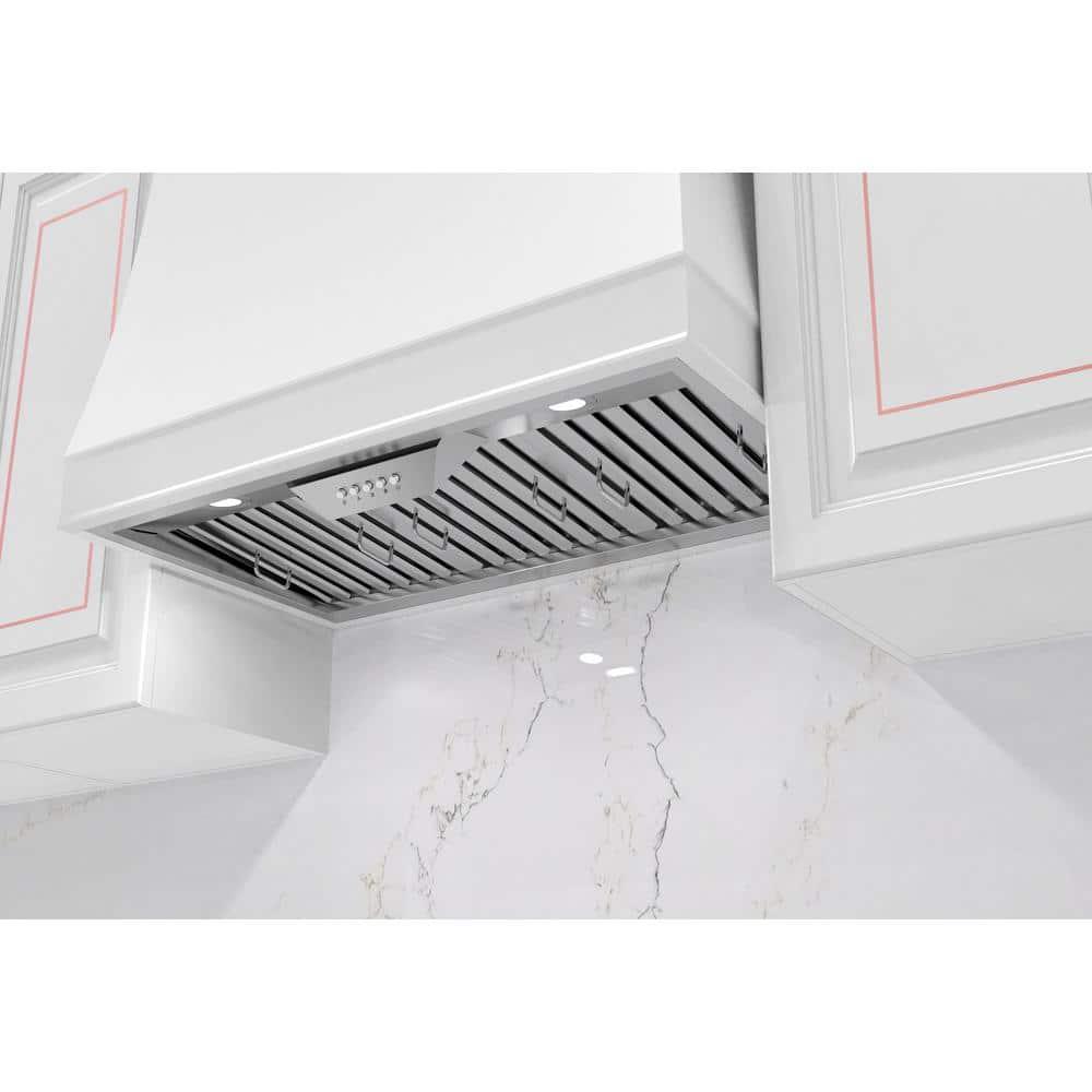 36" 500 CFM Insert Range Hood in Stainless Steel