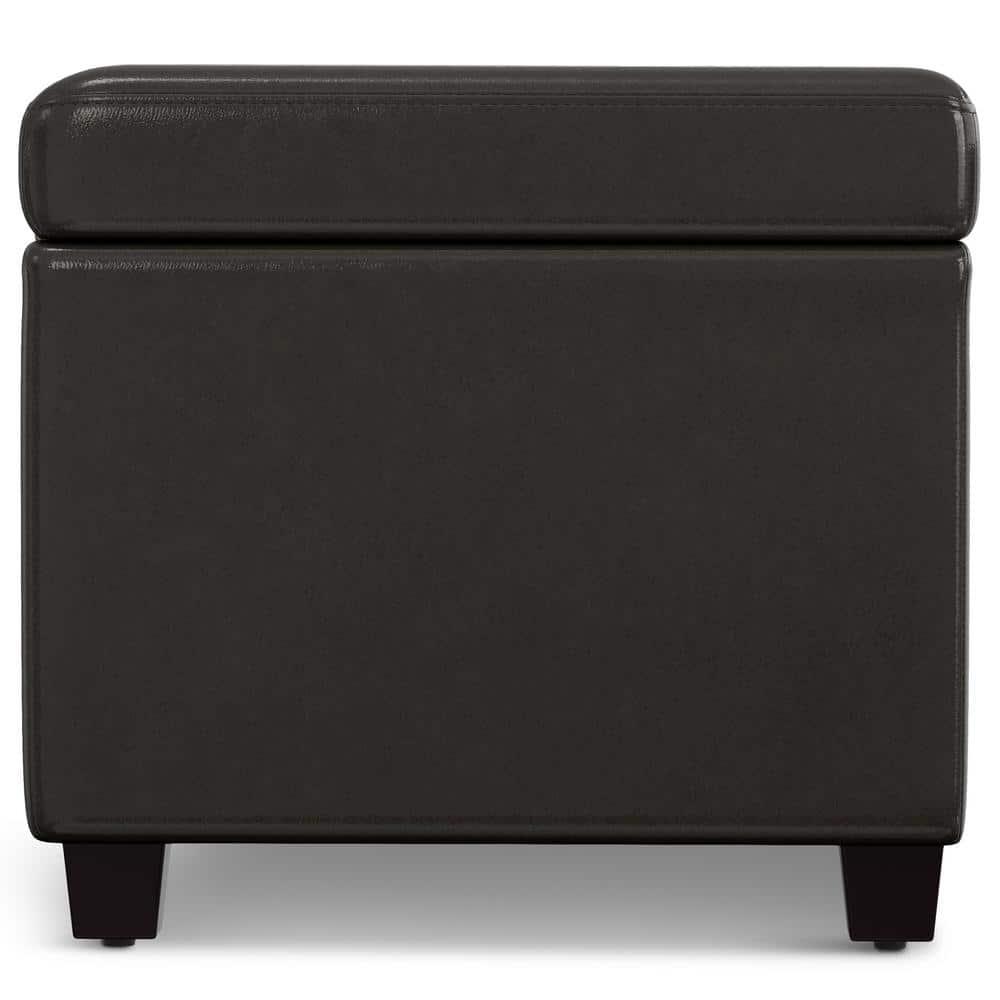 Simpli Home Avalon Extra Large Storage Ottoman Bench,Assembled