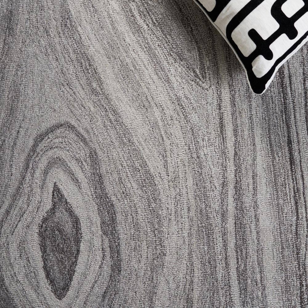 Abstract ABT901 Handmade Indoor Area Rug - Grey - 4'x6' - Safavieh