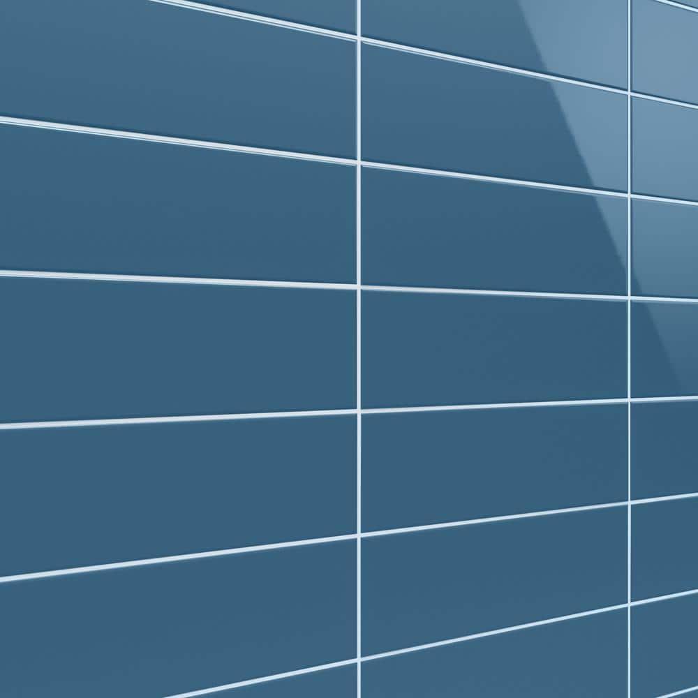 Remington 3.93 in. x 11.81 in. Polished Porcelain Subway Wall Tile (13.55 Sq. Ft. / Case)