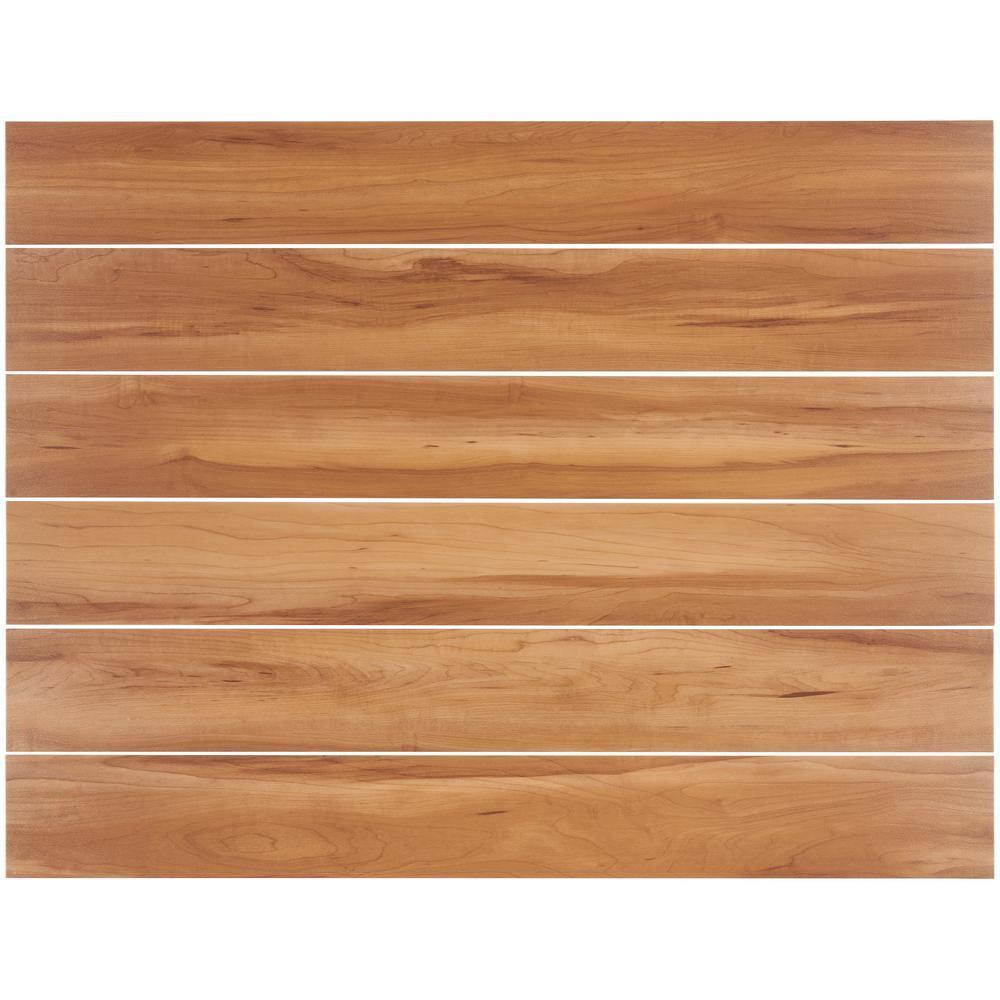 Polaris 6" x 48" x 2.5mm Acacia Luxury Vinyl Tile (36 sq. ft.)
