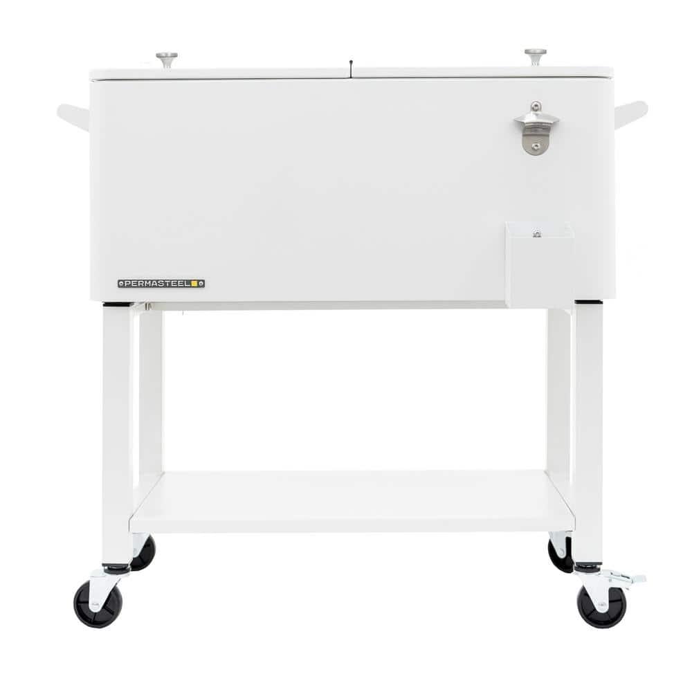 Permasteel 80-Qt Outdoor Patio Cooler with Removable Basin