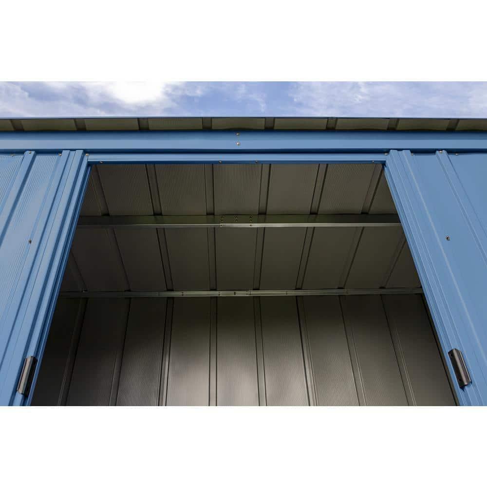 6 ft. W x 4 ft. D Steel Vertical Storage Shed