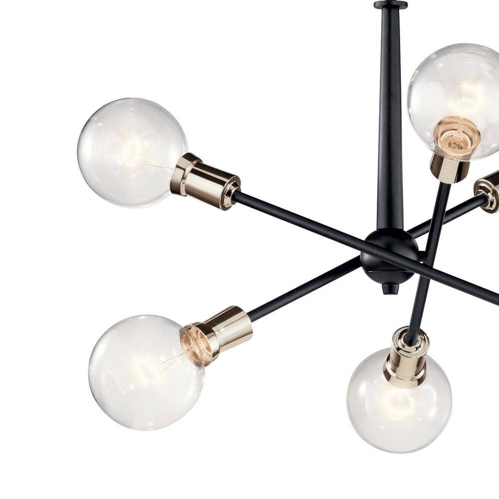 Kichler Lighting Armstrong 6 - Light Chandelier in  Black