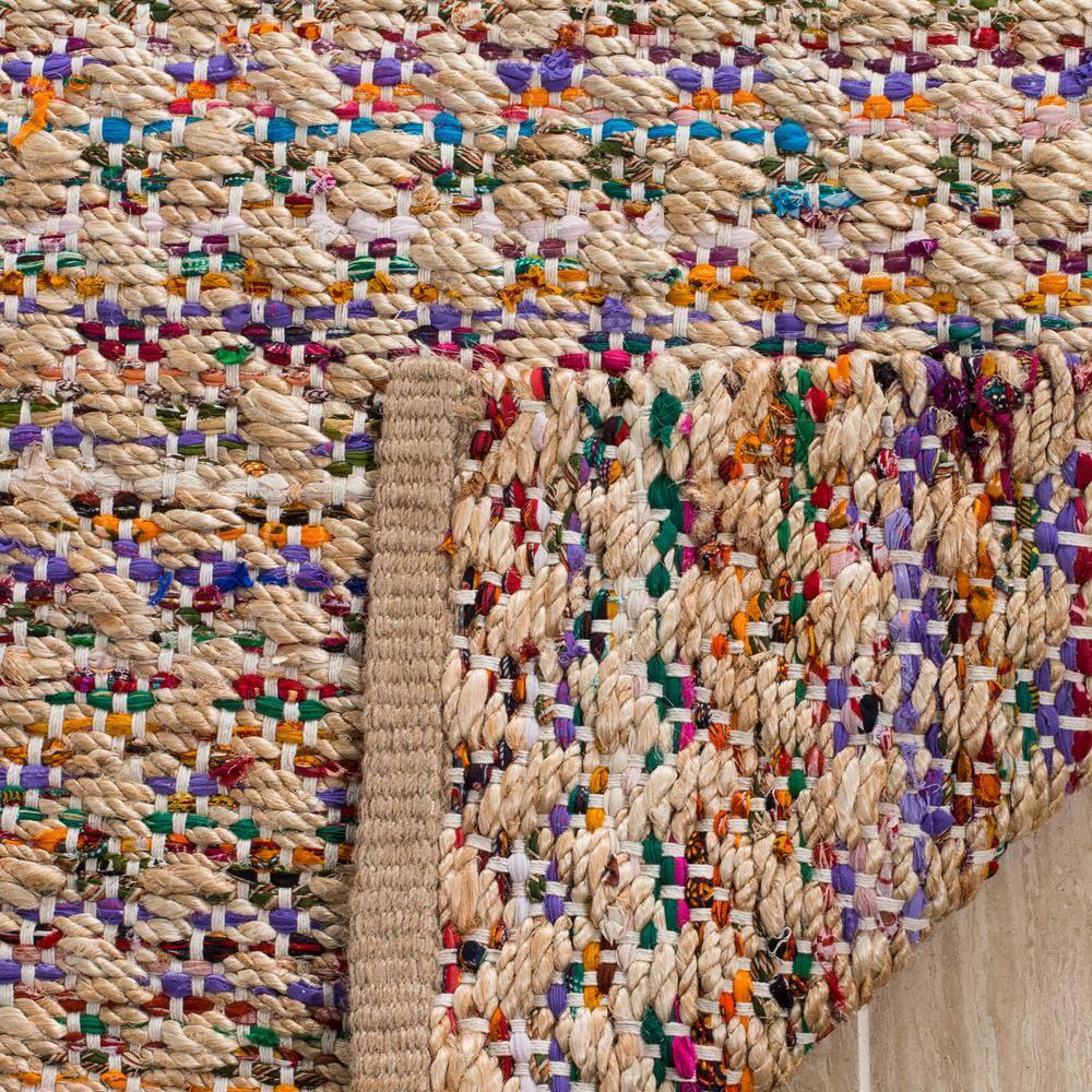 Cape Cod CAP305 Hand Woven Area Rug - Red/Natural - 6'x9' - Safavieh..
