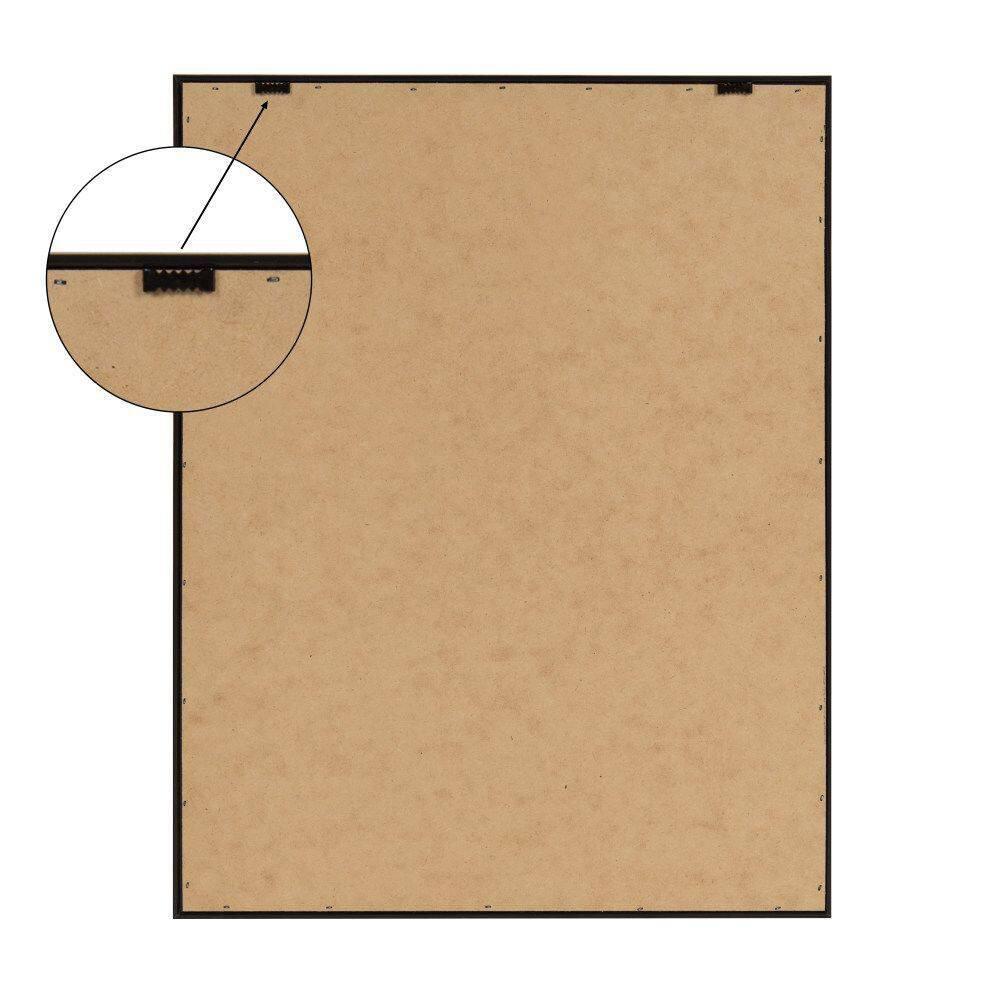 Kate & Laurel All Things Decor 18"x24" Sylvie Cow and Chicken in Rustic Bath Frame Canvas by Amy Peterson: Whimsical Wall Art