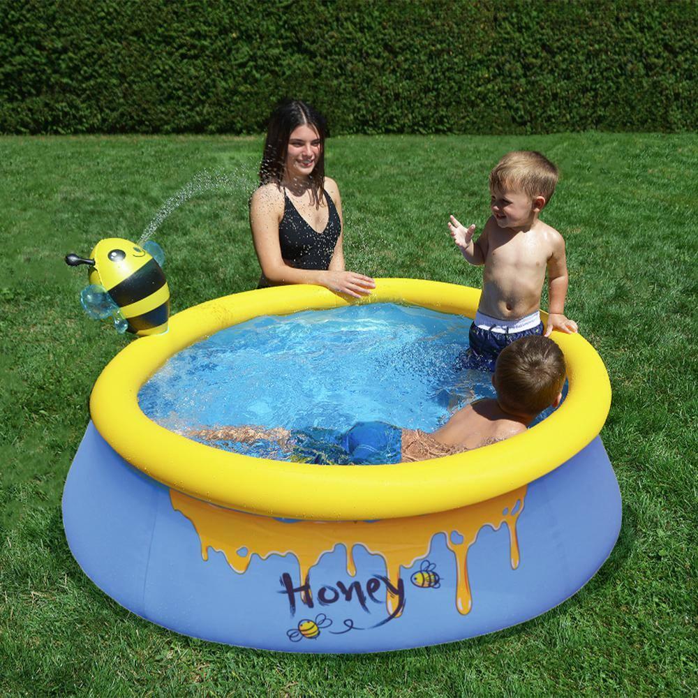 JLeisure JLeisure Inflatable Outdoor Above Ground Kid Swimming Pool