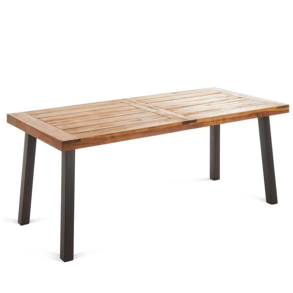 17 Stories Chic Industrial-Style Dining Table For Stylish Spaces And Gatherings