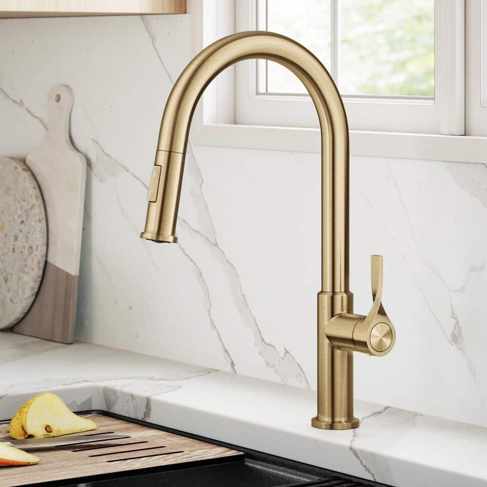Kraus Torak 2-Function Single Handle Pull Down Kitchen Faucet