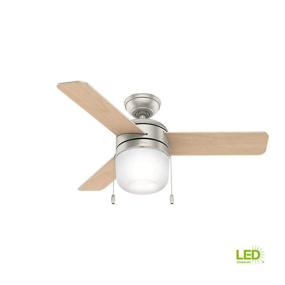 42" Acumen 3 - Blade LED Standard Ceiling Fan with Pull Chain and Light Kit Included
