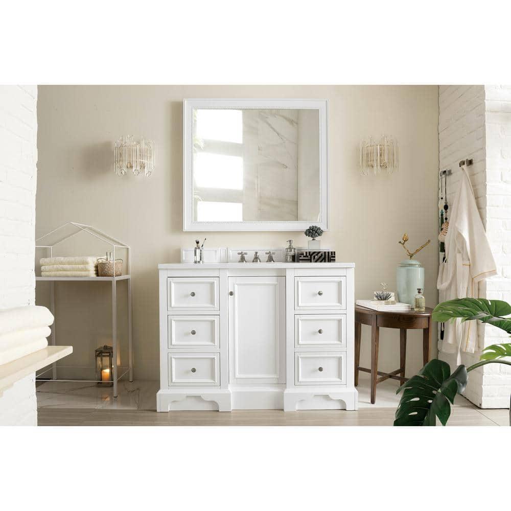 James Martin Vanities 825-V48 De Soto 50" Single Free Standing Wood Vanity Cabinet Only -