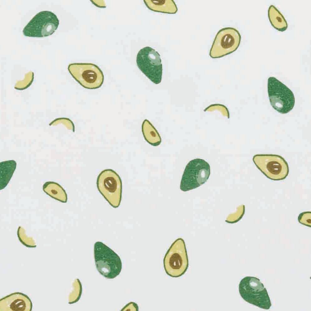 Full Printed Pattern Percale Cotton Sheet Set Avocado - Poppy & Fritz