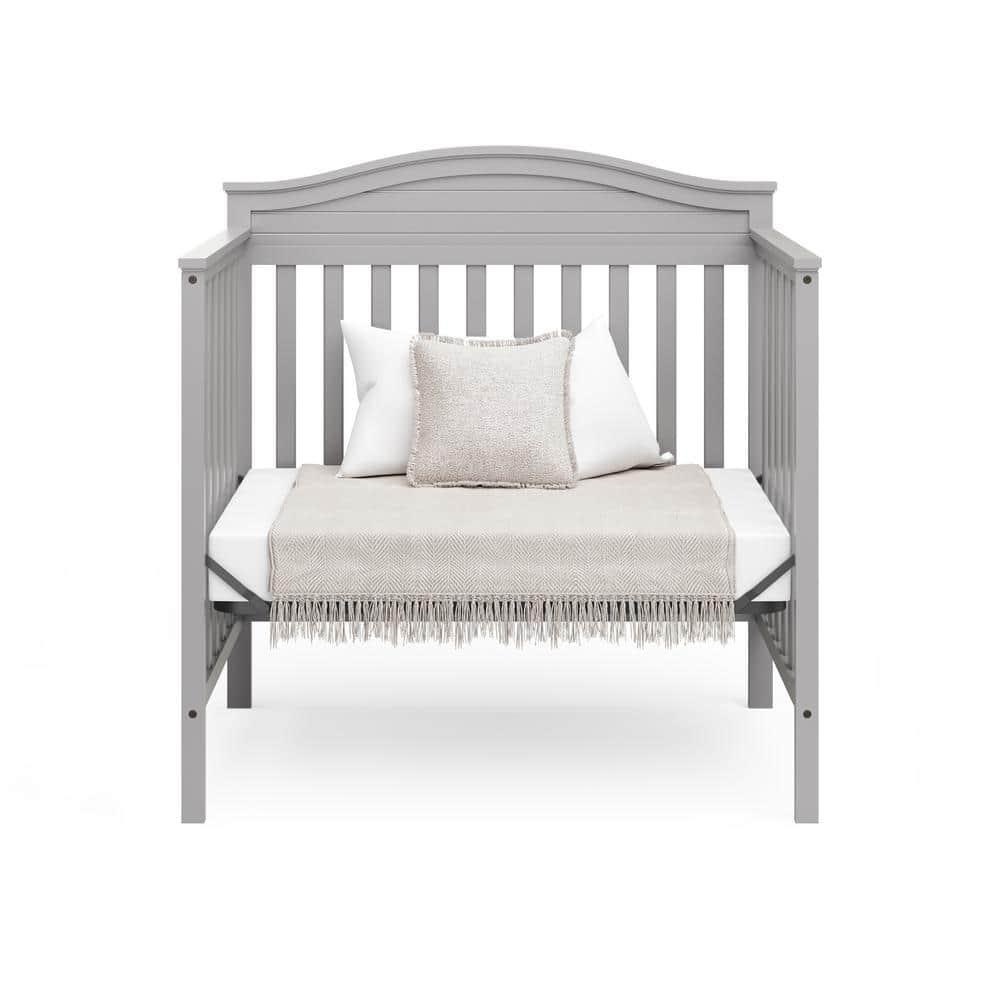 Graco Stella 4-in-1 Mini Convertible Crib with Mattress