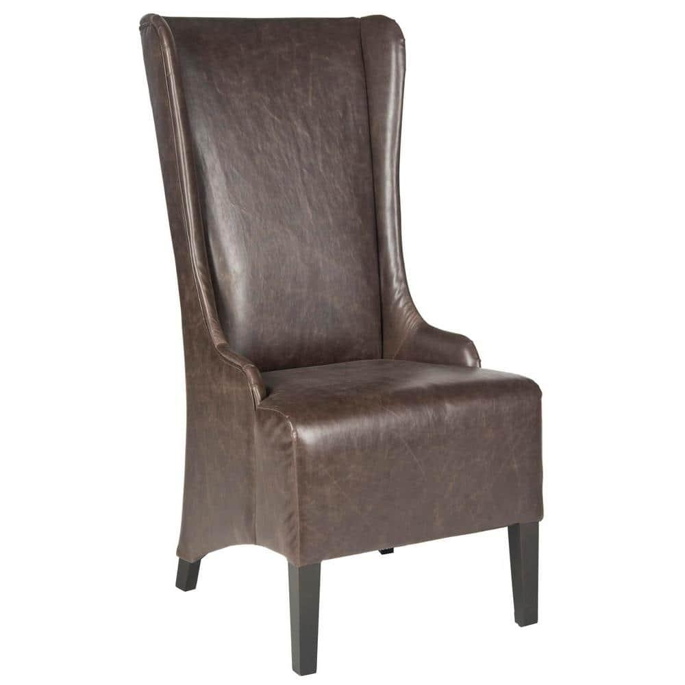 Bacall 20" H Dining Chair - MCR4501 - Antique Brown - Safavieh Couture