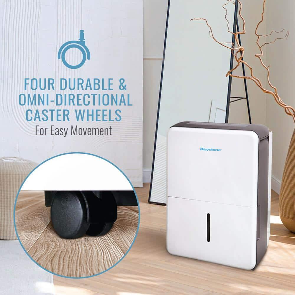 Keystone Energy Star Keystone 22 Pints Tower Dehumidifier for Rooms up to 16500 Cubic Feet