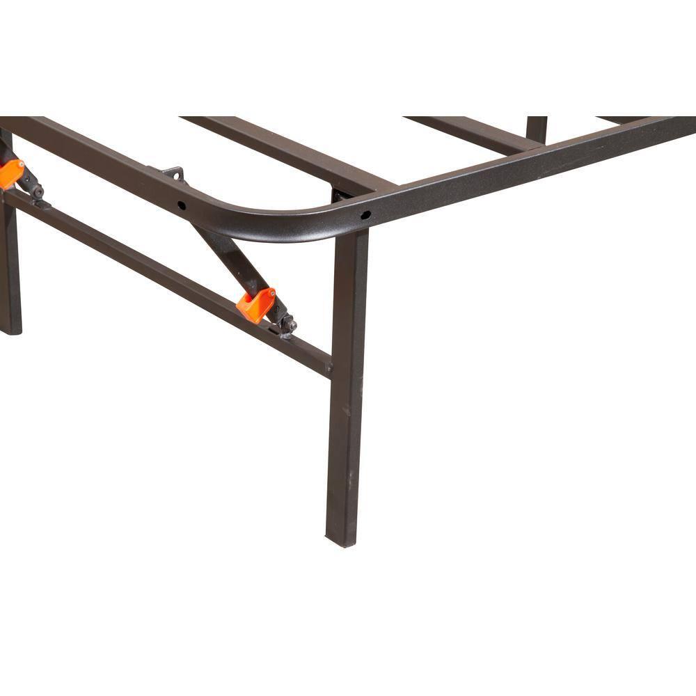 Home by Hollywood Bedder Base Steel Platform Bed Frame with 14" Underbed Storage