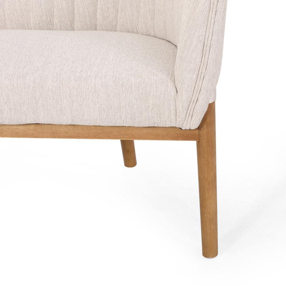Galena Mid-Century Loveseat Beige - Christopher Knight Home