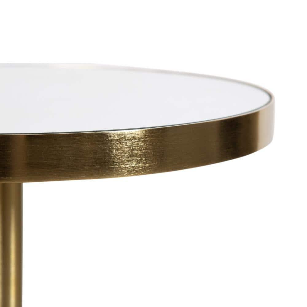 Kate and Laurel Tira Round Side Table