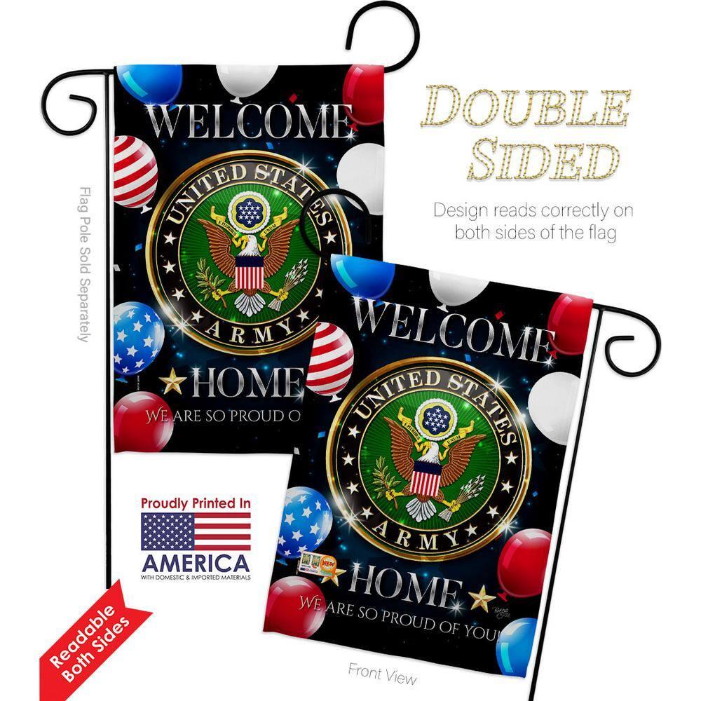Breeze Decor Double Sided Polyester Garden Flag