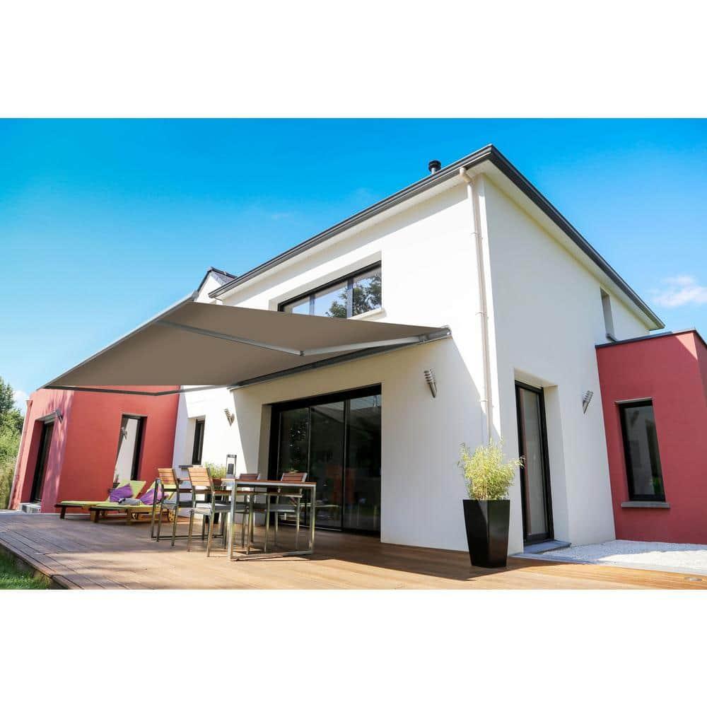 Advaning Advaning 10.5'' D Metal Cover Retractable Patio Awning