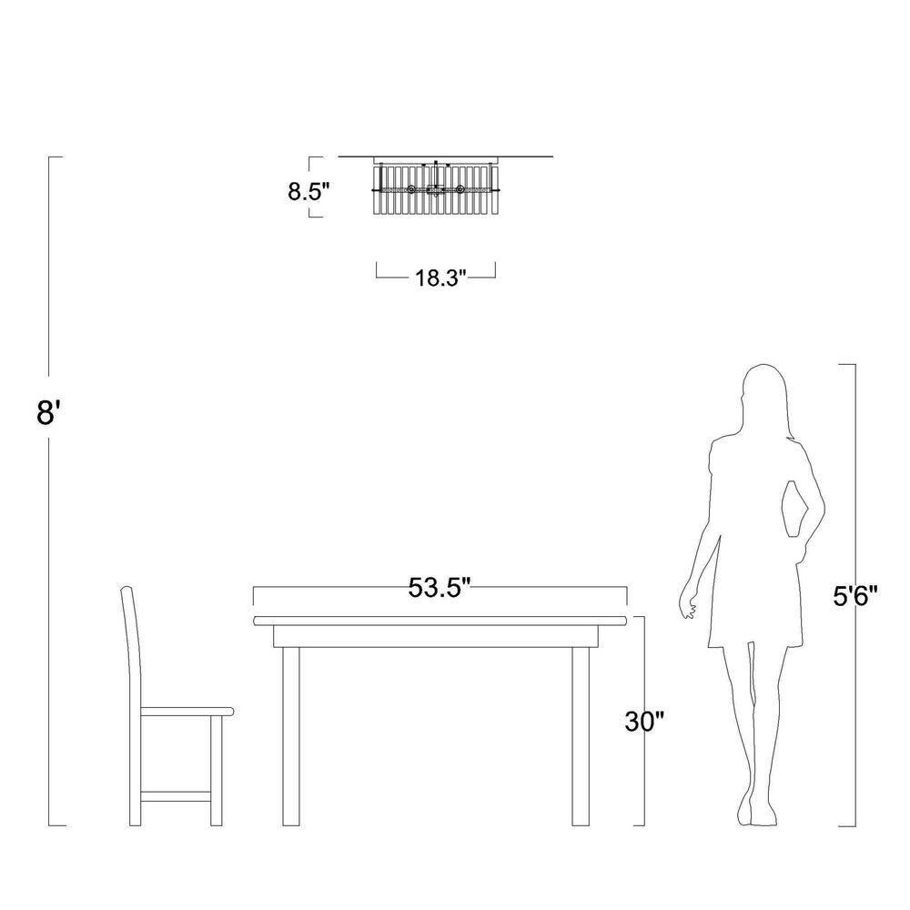 Luxury Round Antique Brass Metal with Tube Crystal 18 Inch Semi Flush Mount, Unique Elegant Ceiling Light, Hand-polished Close to Ceiling Light, Flush Mount Light for Living Room, Dining Room, Bedroo