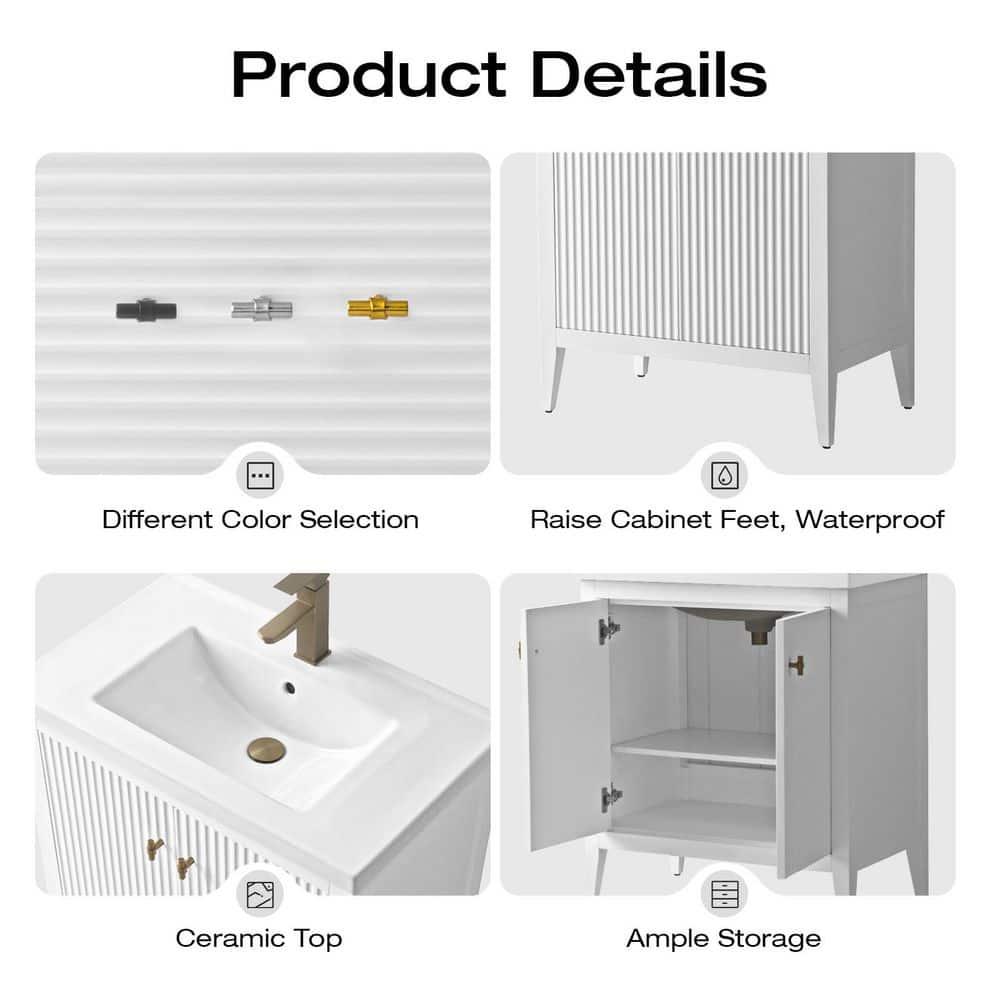 30" Single Bathroom Vanity Set