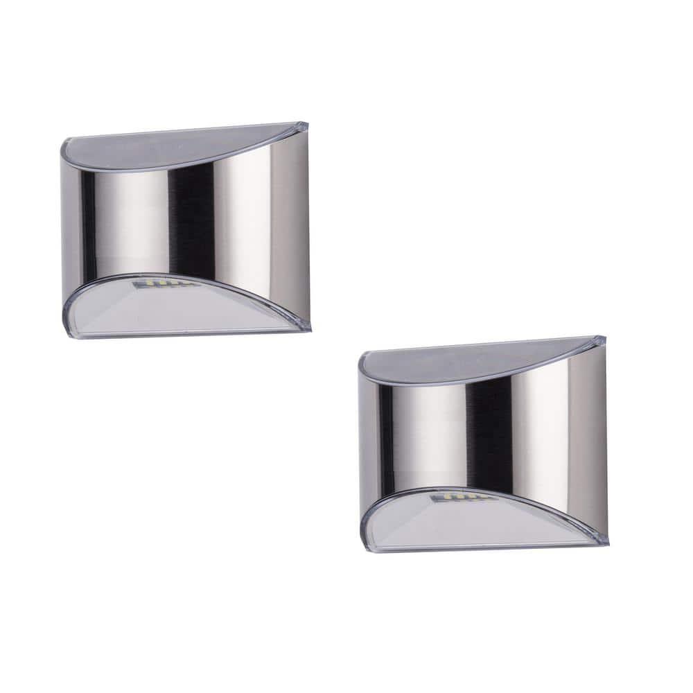 Classy Caps Stainless Steel Solar Powered Integrated LED Metal Deck Light & Reviews | Wayfair