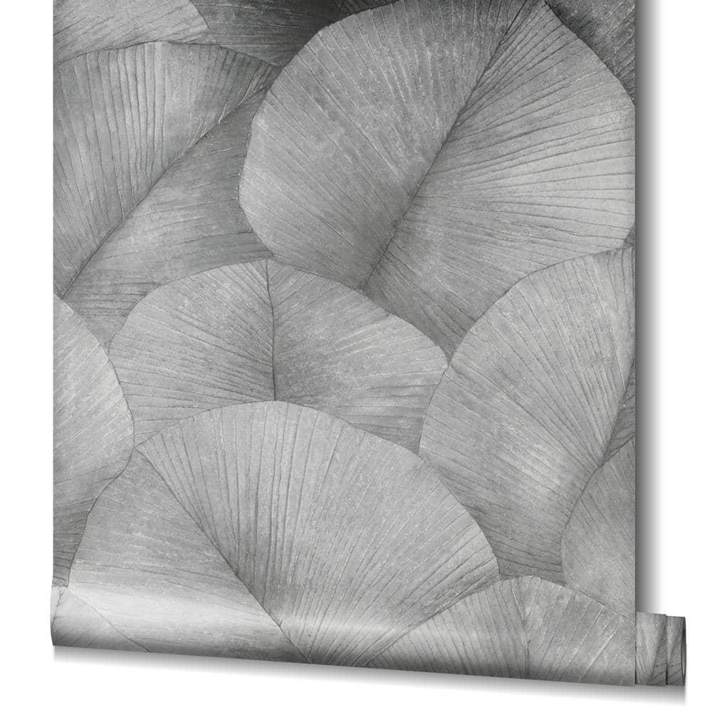 Kumano 3D Embossed Palm Leaf Wallpaper Roll