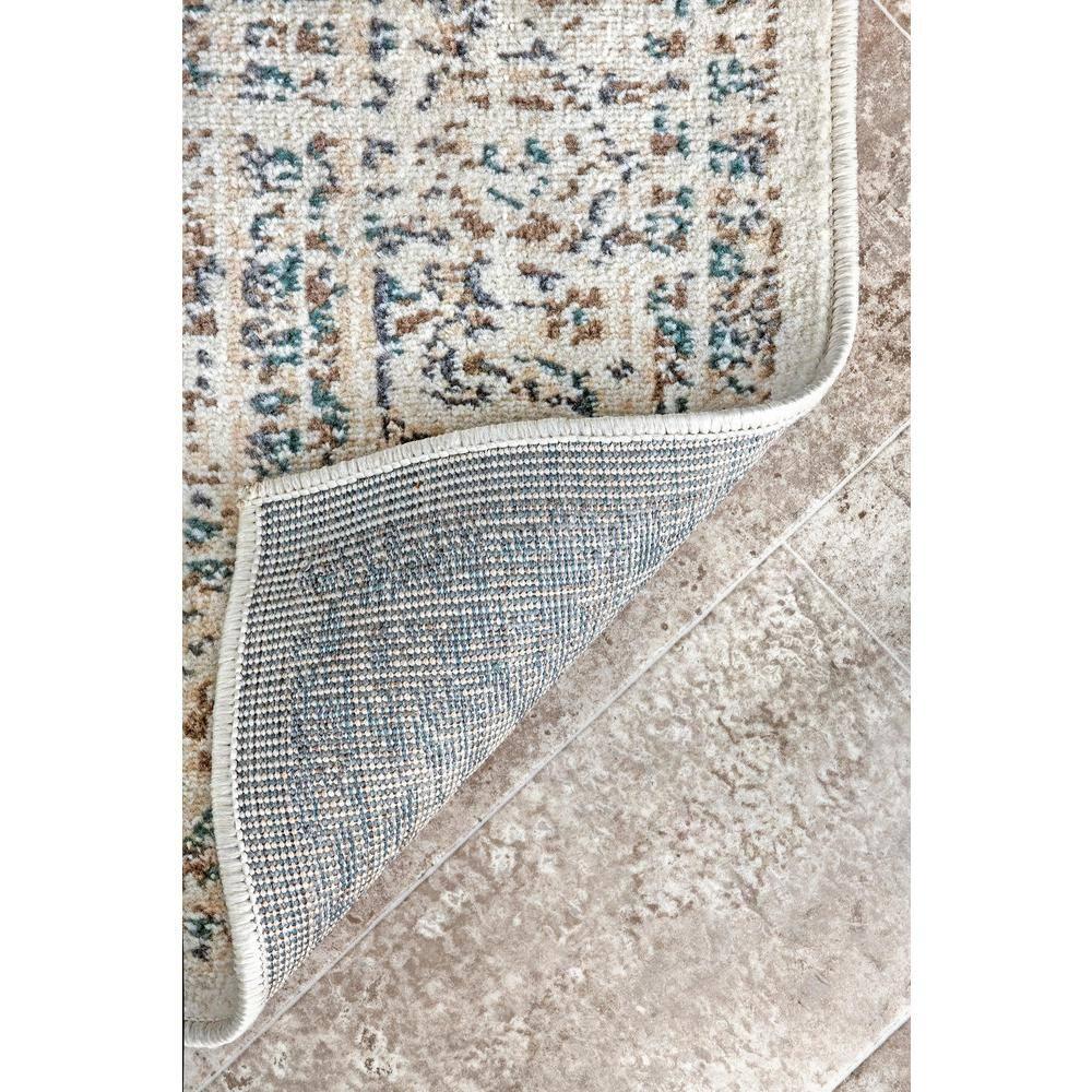 Nuloom Tanith Medallion 2x3 Accent Indoor Area Rug for Living Room Bedroom Dining Room Entryway Kitchen, Cream/Grey
