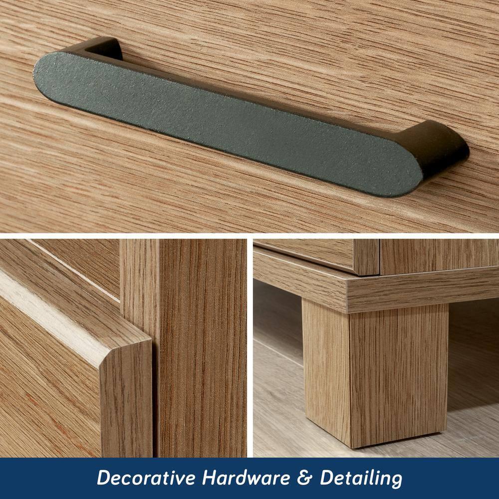 Sauder Rosedale Ranch Nightstand Timber Oak