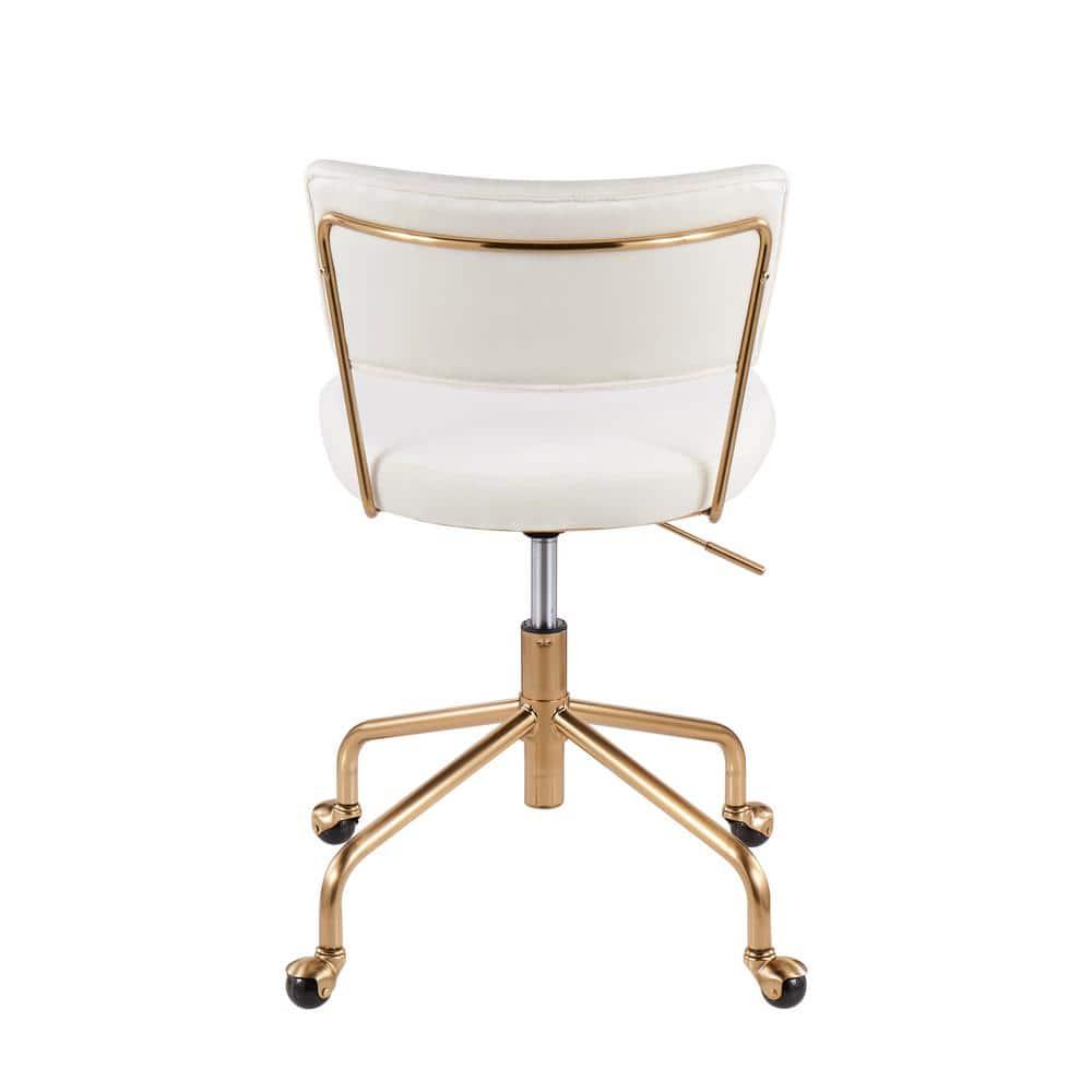 Emmy Gilded Desk Chair
