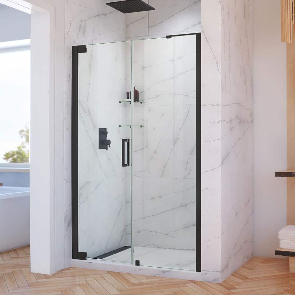 Elegance-LS 57.75" W x 72" H Pivot Frameless Shower Door with ClearMax™ Technology