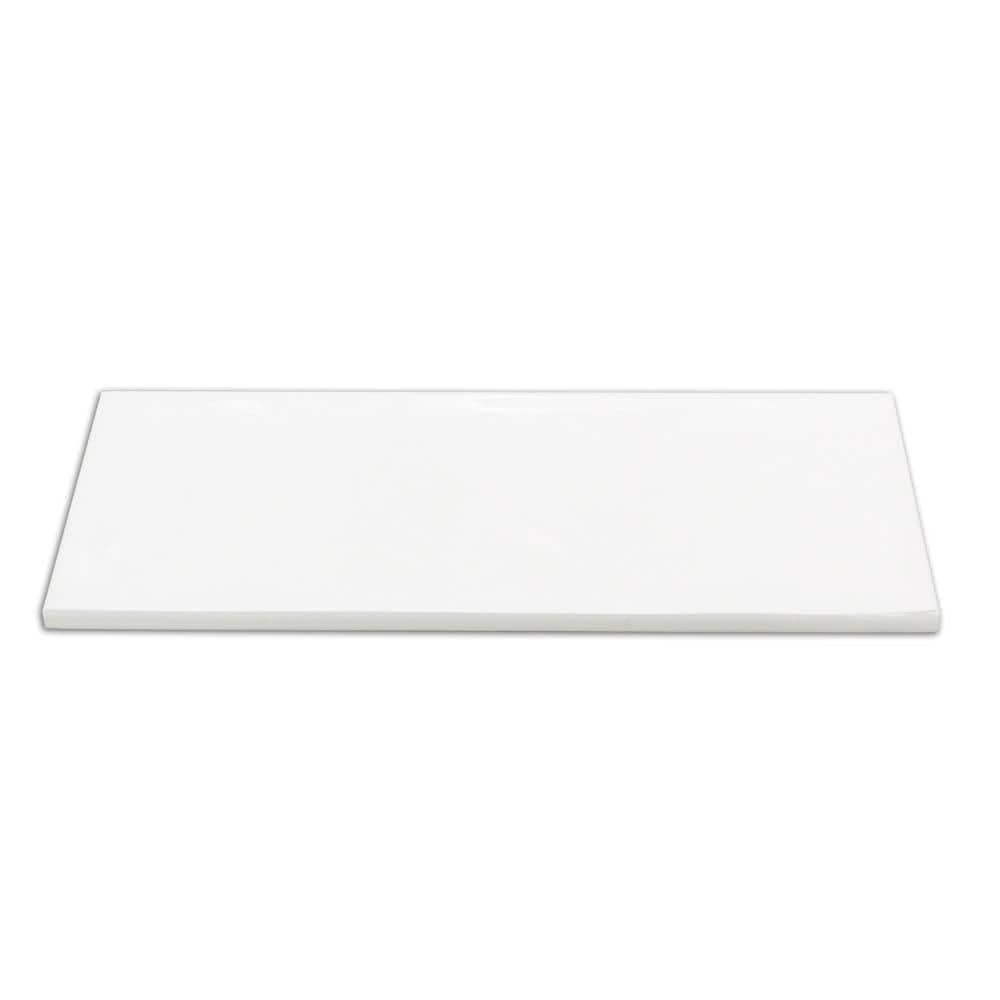 Bond Tile Pacific 12" x 4" Ceramic Bullnose Wall Tile Trim